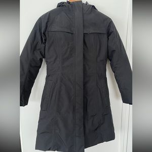 North Face Parka size XS with detachable fur on hood